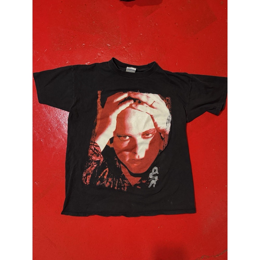 Vintage The Cure T Shirt 1992 Wish Tour Black Size L Robert Smith Brockum VTG